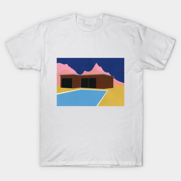 California Summer House T-Shirt by Rosi Feist